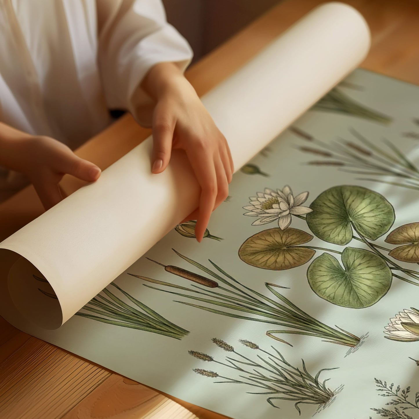 Go with the Flow: Vintage Wetland Chart