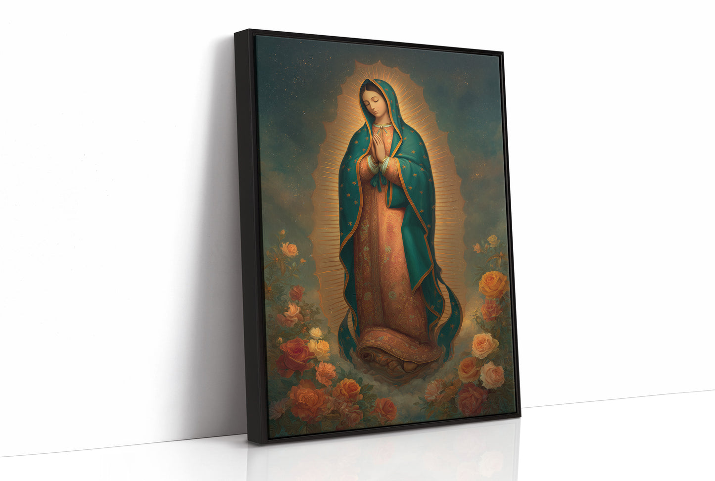 Sacred Glow Among Rose Gardens