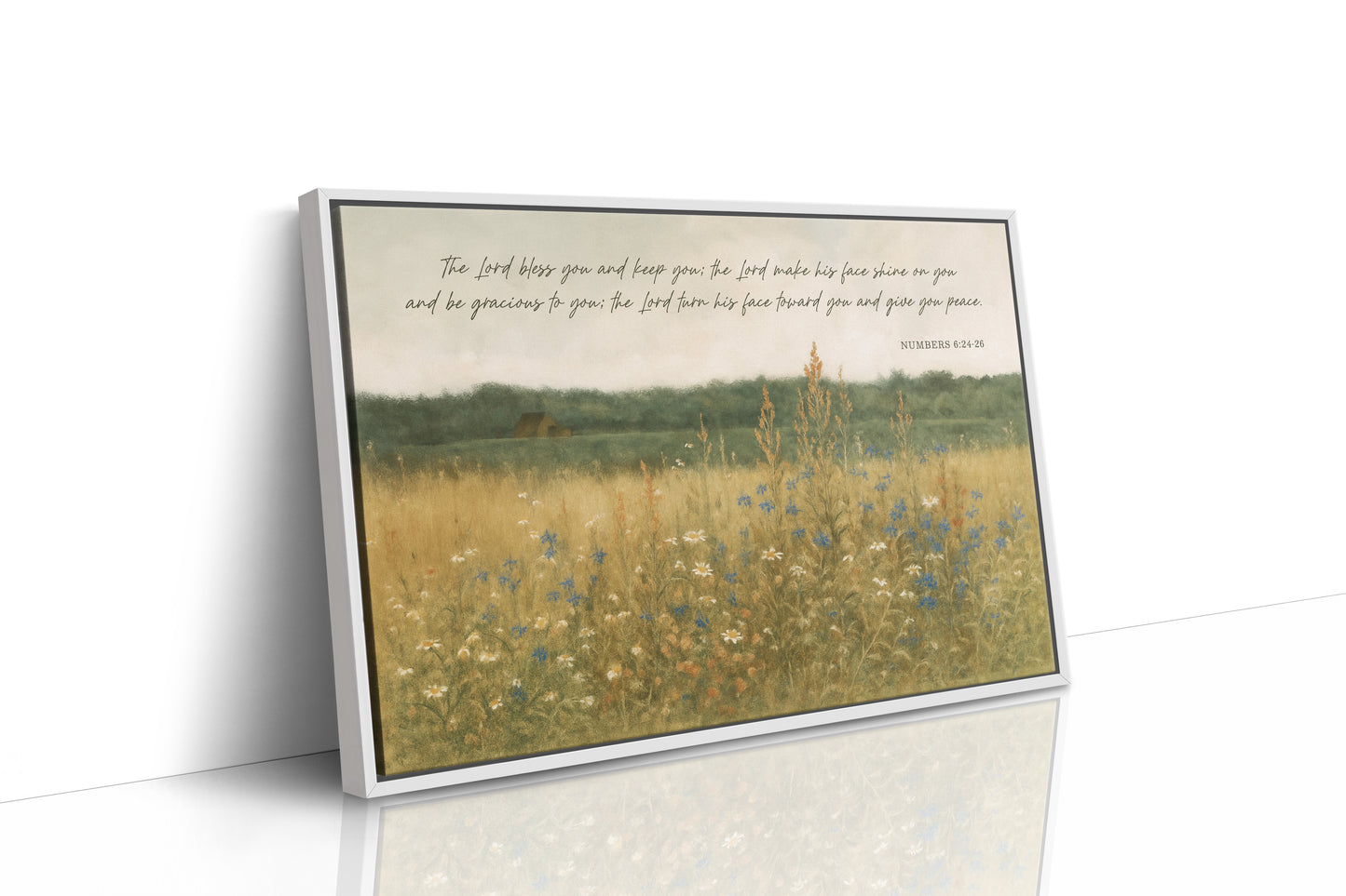 Blessing in Wildflowers Numbers 6:24