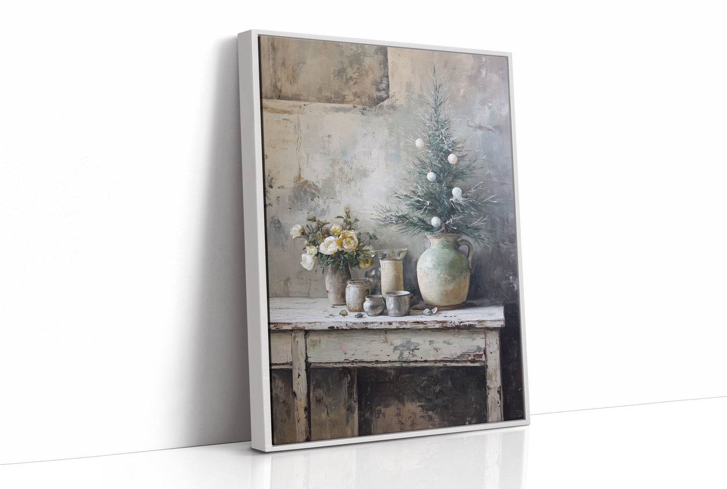 Vintage Christmas Memories In Frame