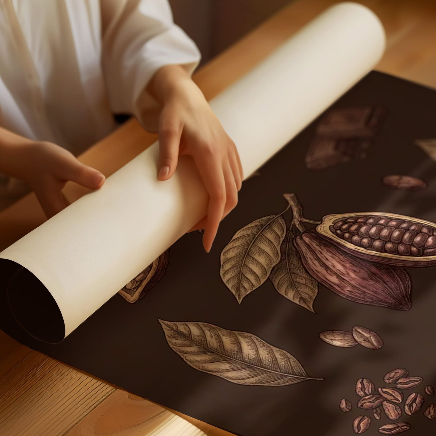 Choc Full of Love: Vintage Cacao Chart
