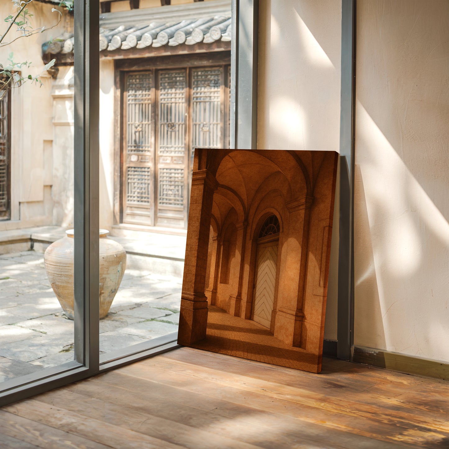 Golden Arches of Morning Light