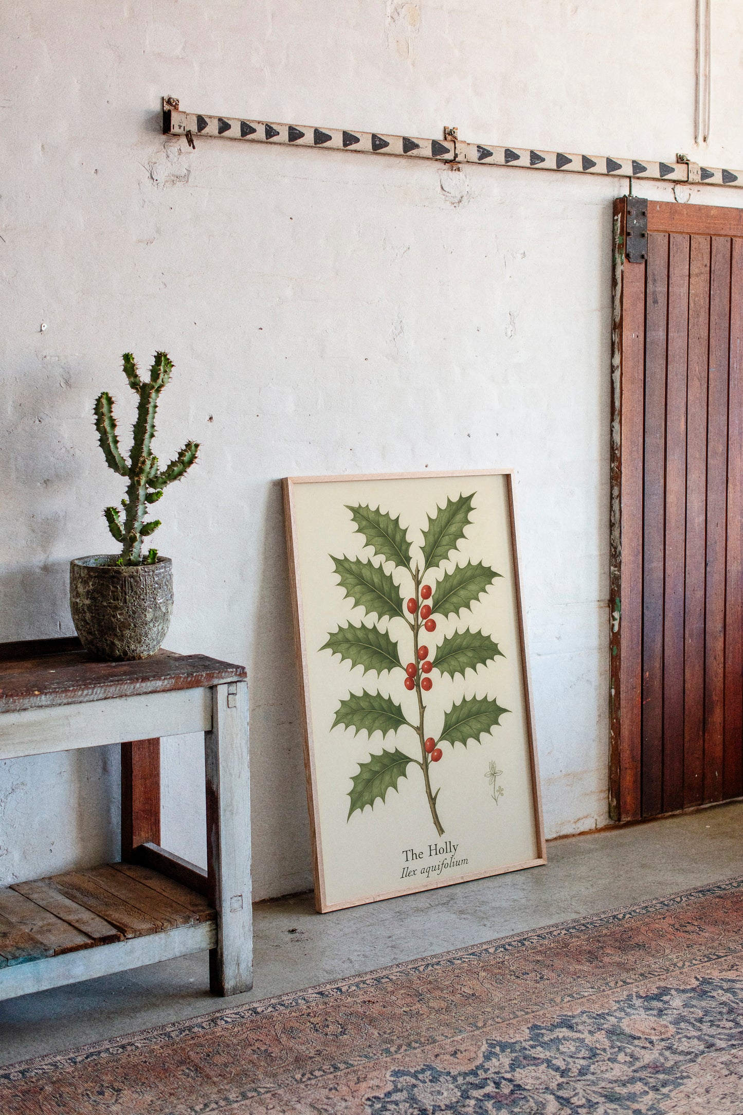 The Holly Botanical Art Print