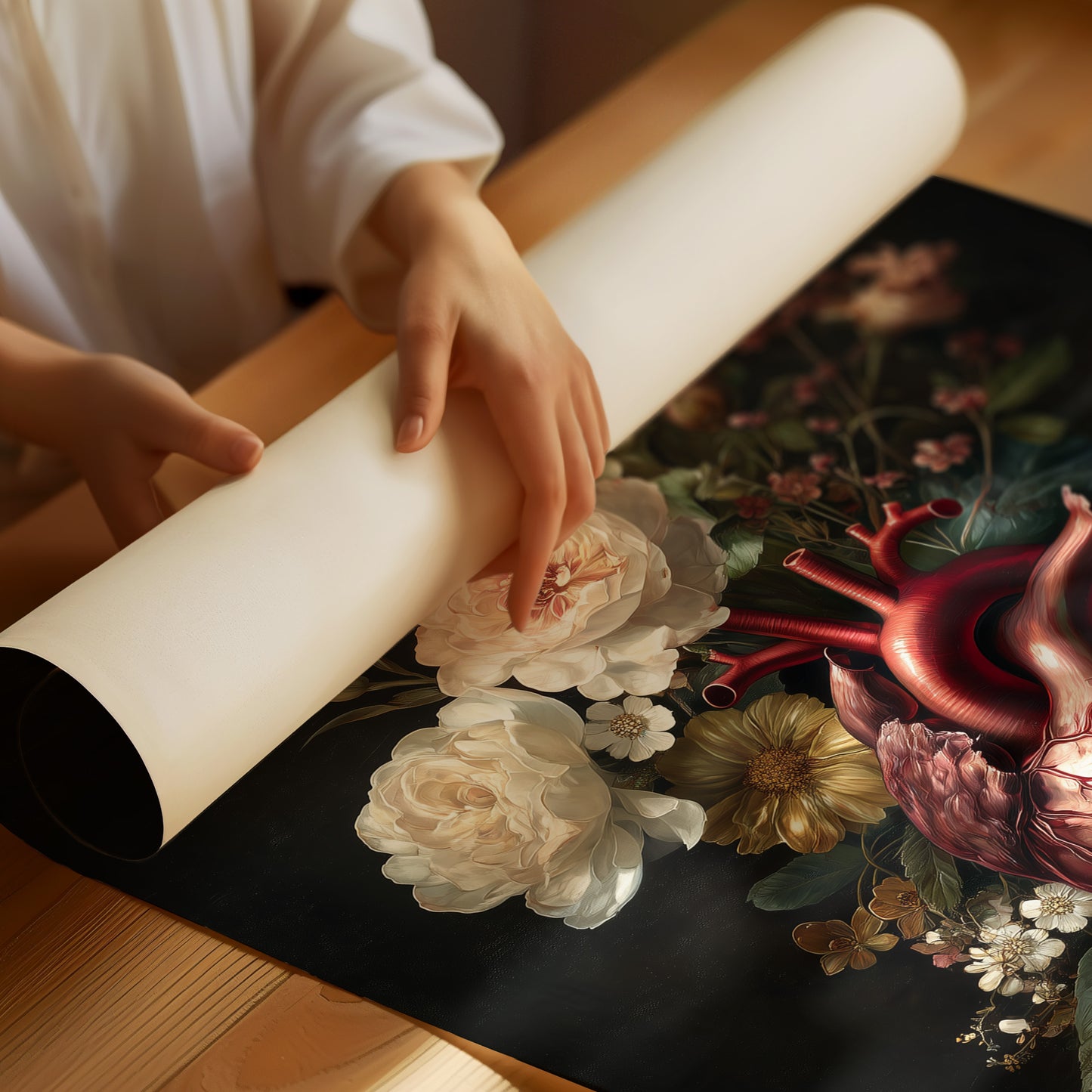 Blossoms From An Anatomical Garden