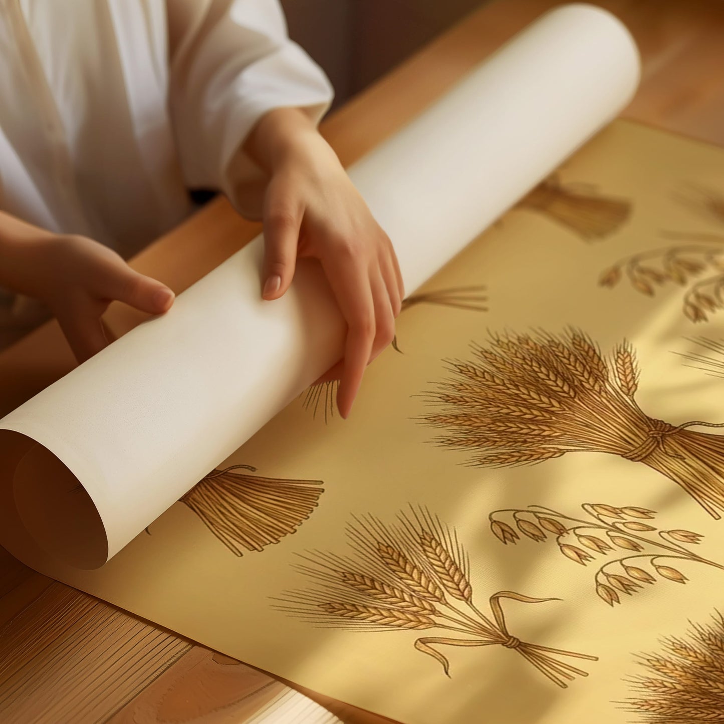 Wheat's Up: Vintage Grain Sheaf Chart