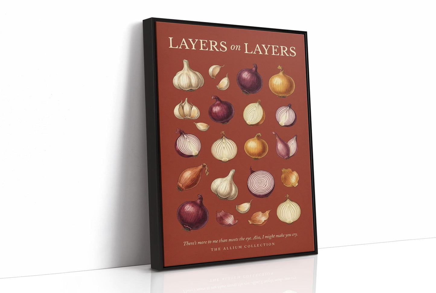 Layers on Layers: Vintage Allium Chart