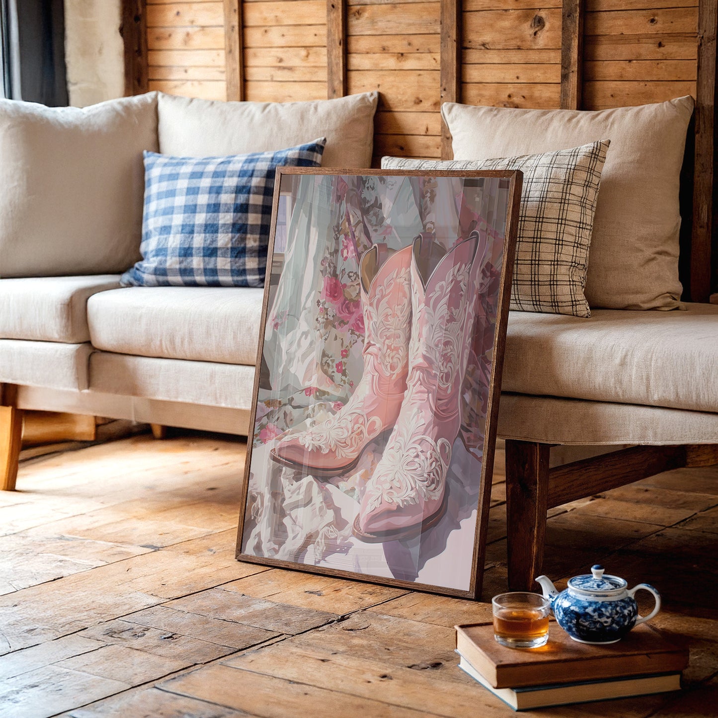 Roses Dance On Wedding Boots