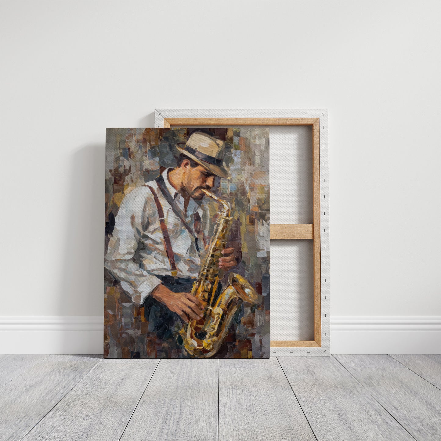 Melodic Reverie in Brushstrokes