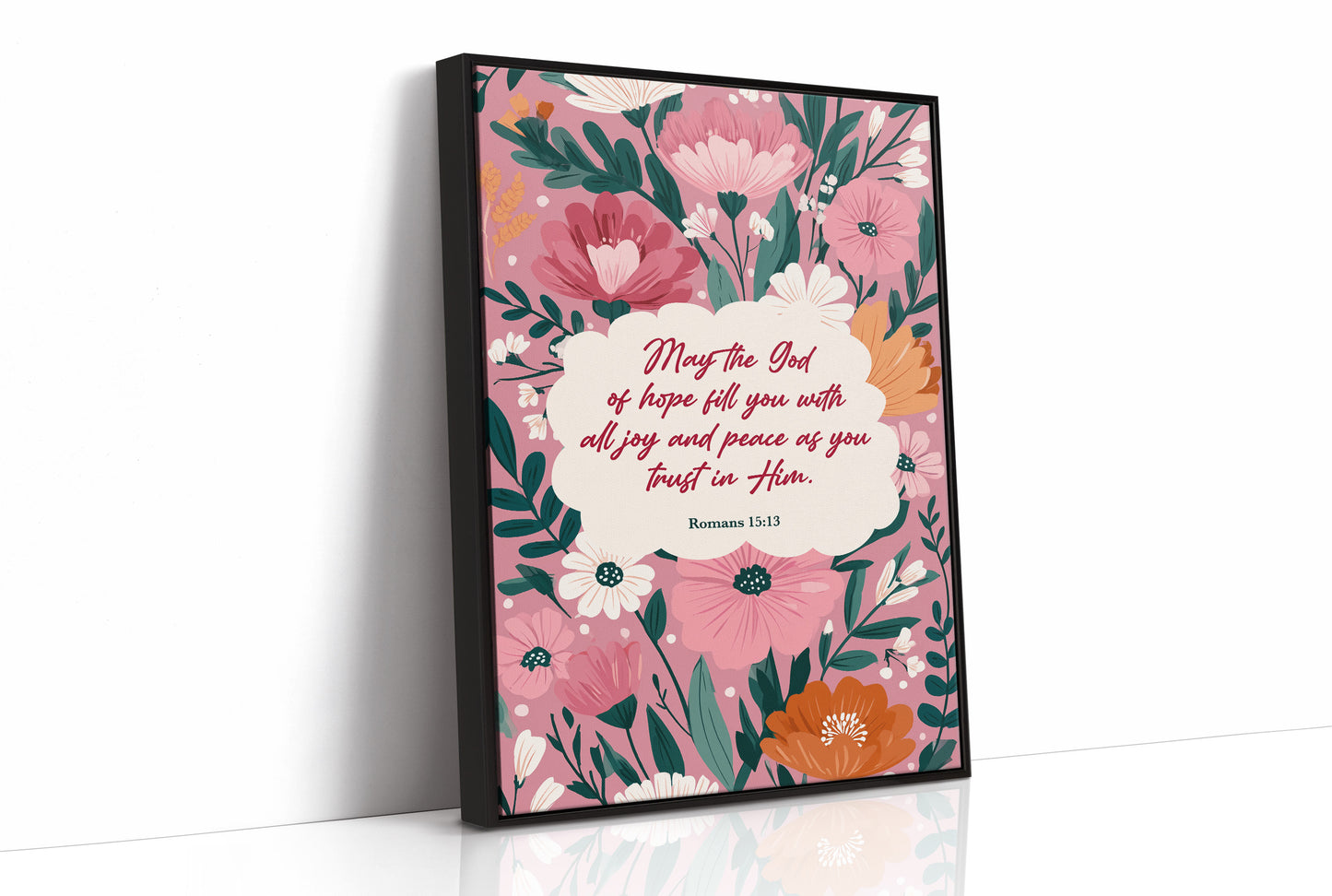 Blossoms of Faith: Scripture's Gentle Promise - Romans 15:13