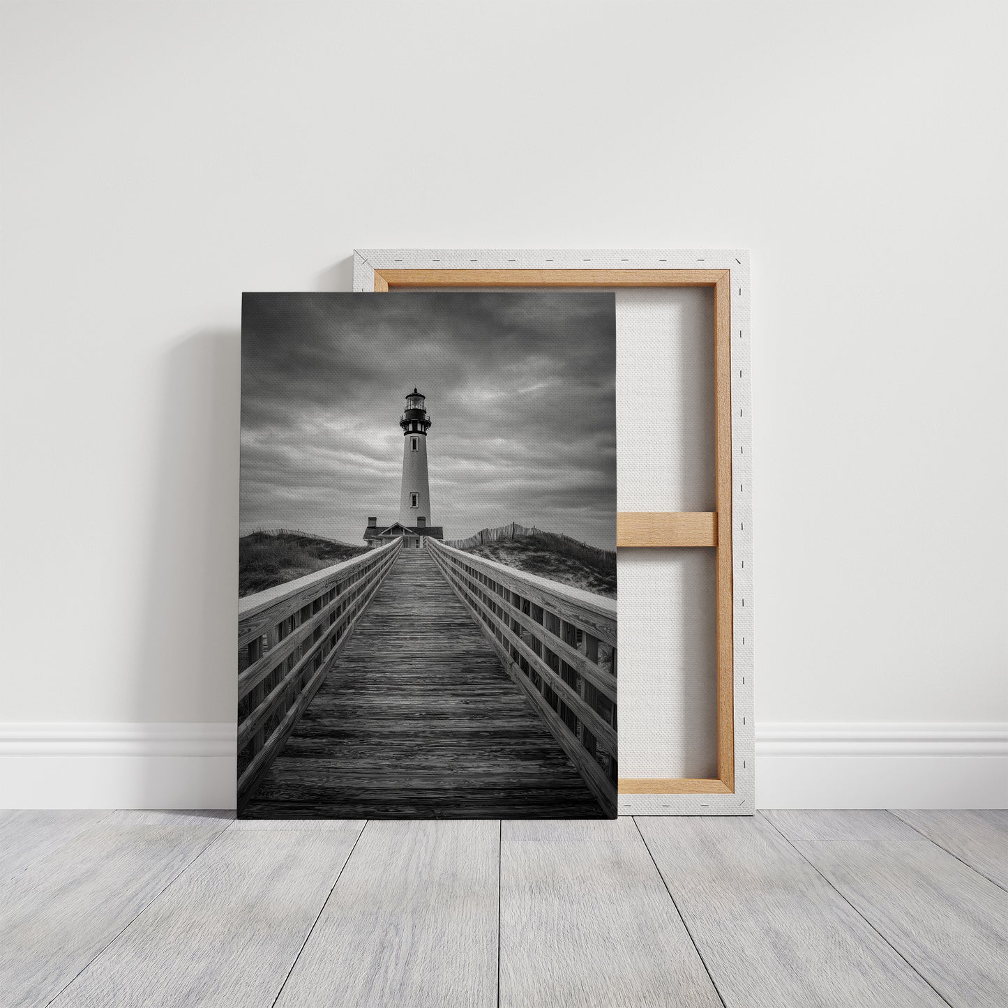 Boardwalk Journey To Coastal Tower