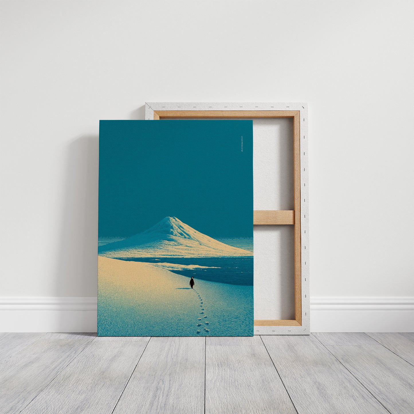 One Set of Prints in the Snow