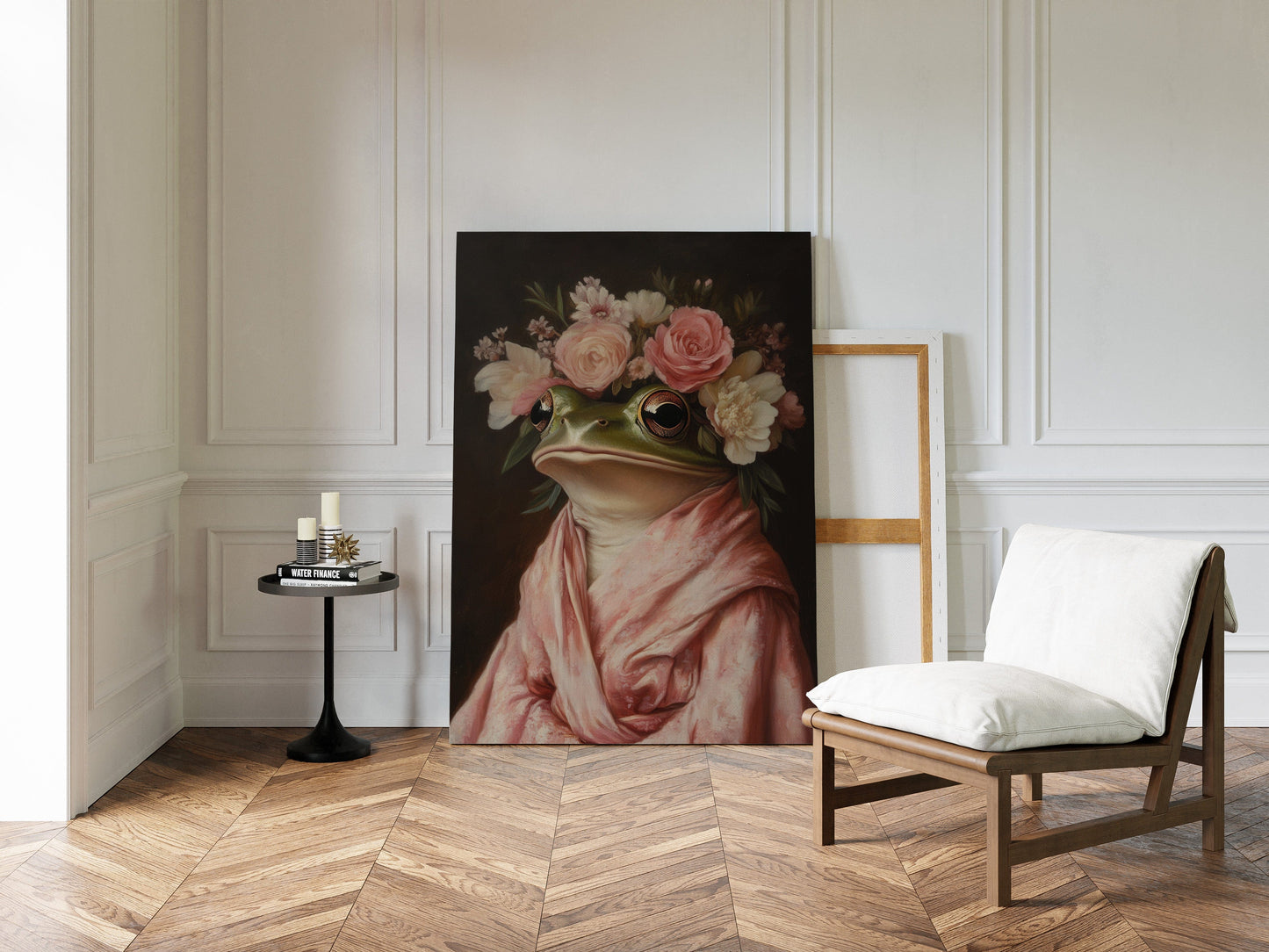 Frog Royalty in Bloom