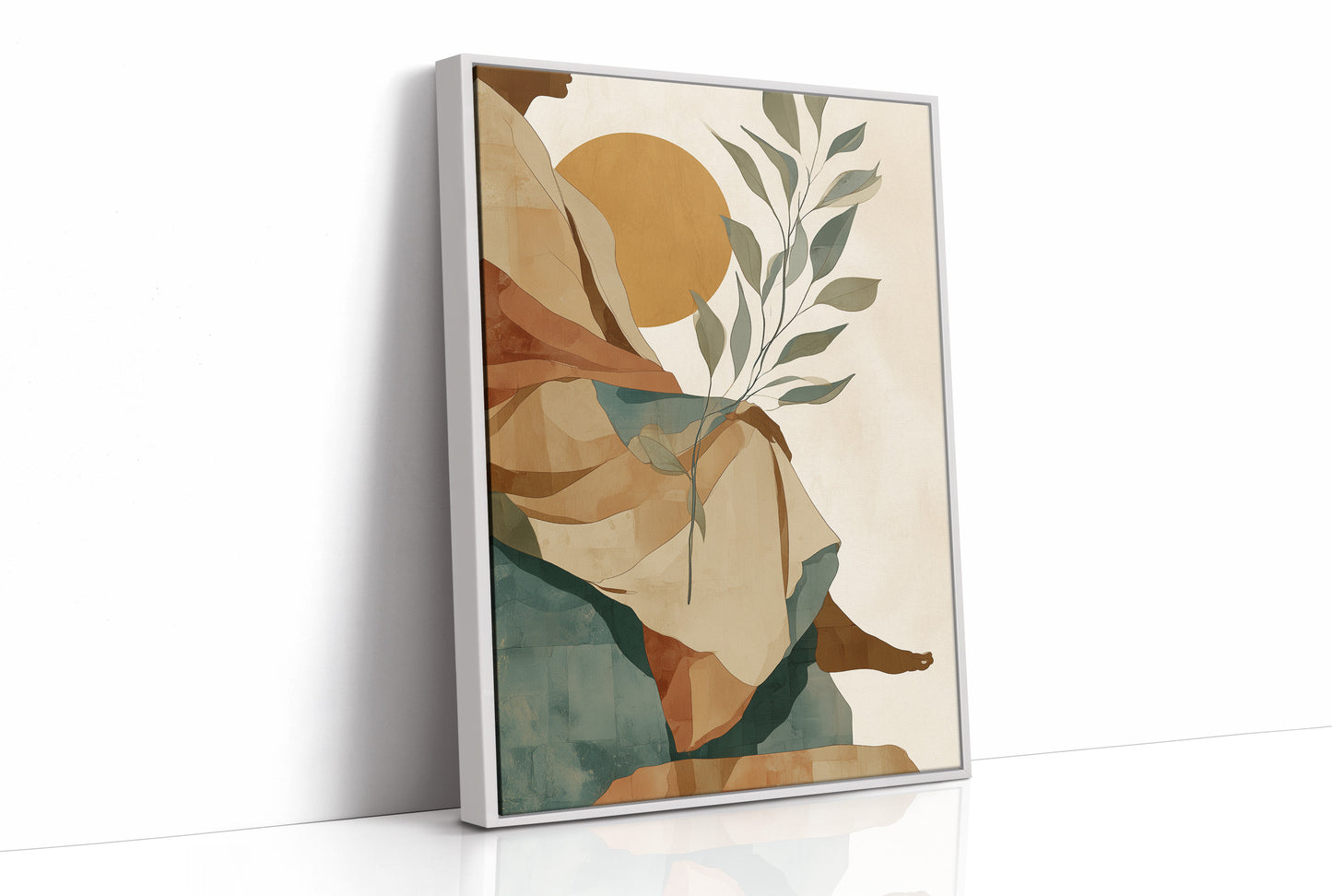 Golden Solitude Nurtures Tender Leaves