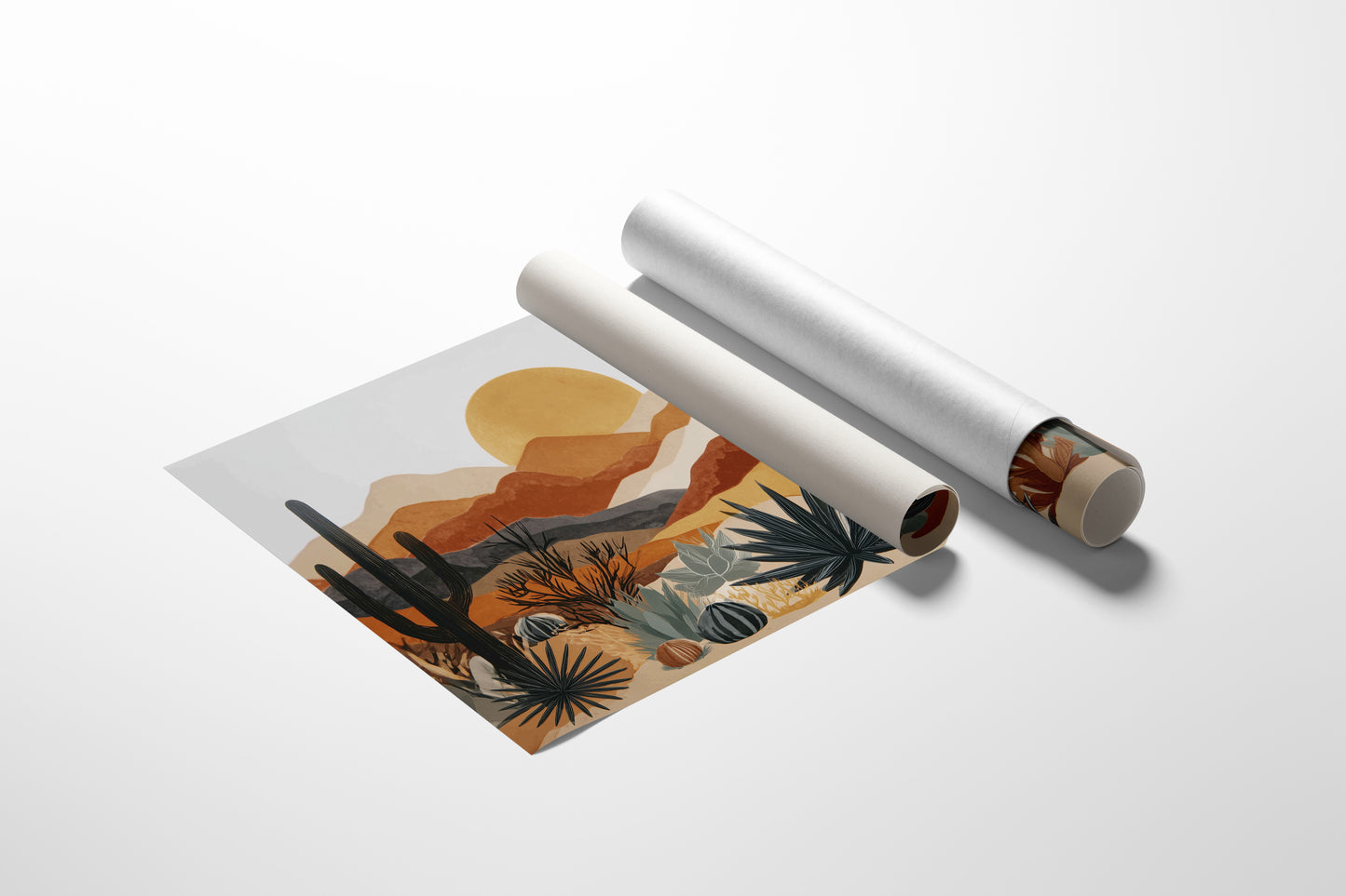 Agave Blooms Meet Desert Dawn