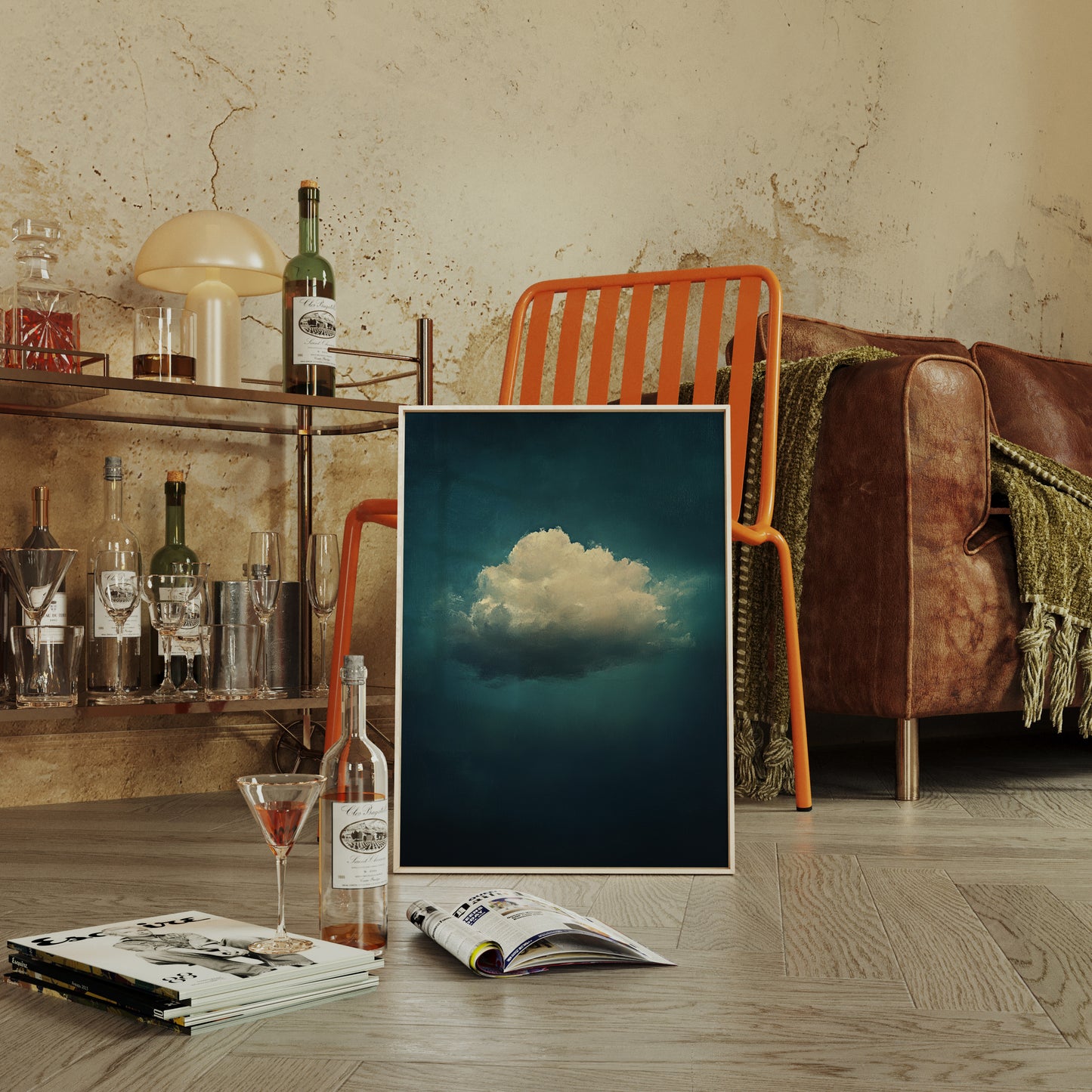 Gathering Cloud Over Blue Silence