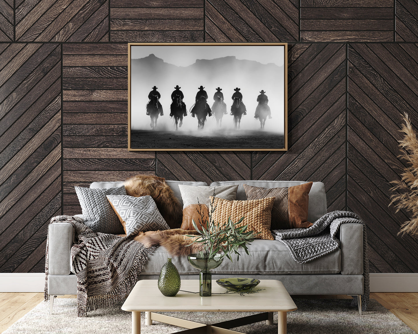 Dawn Riders Chase Mountain Mist