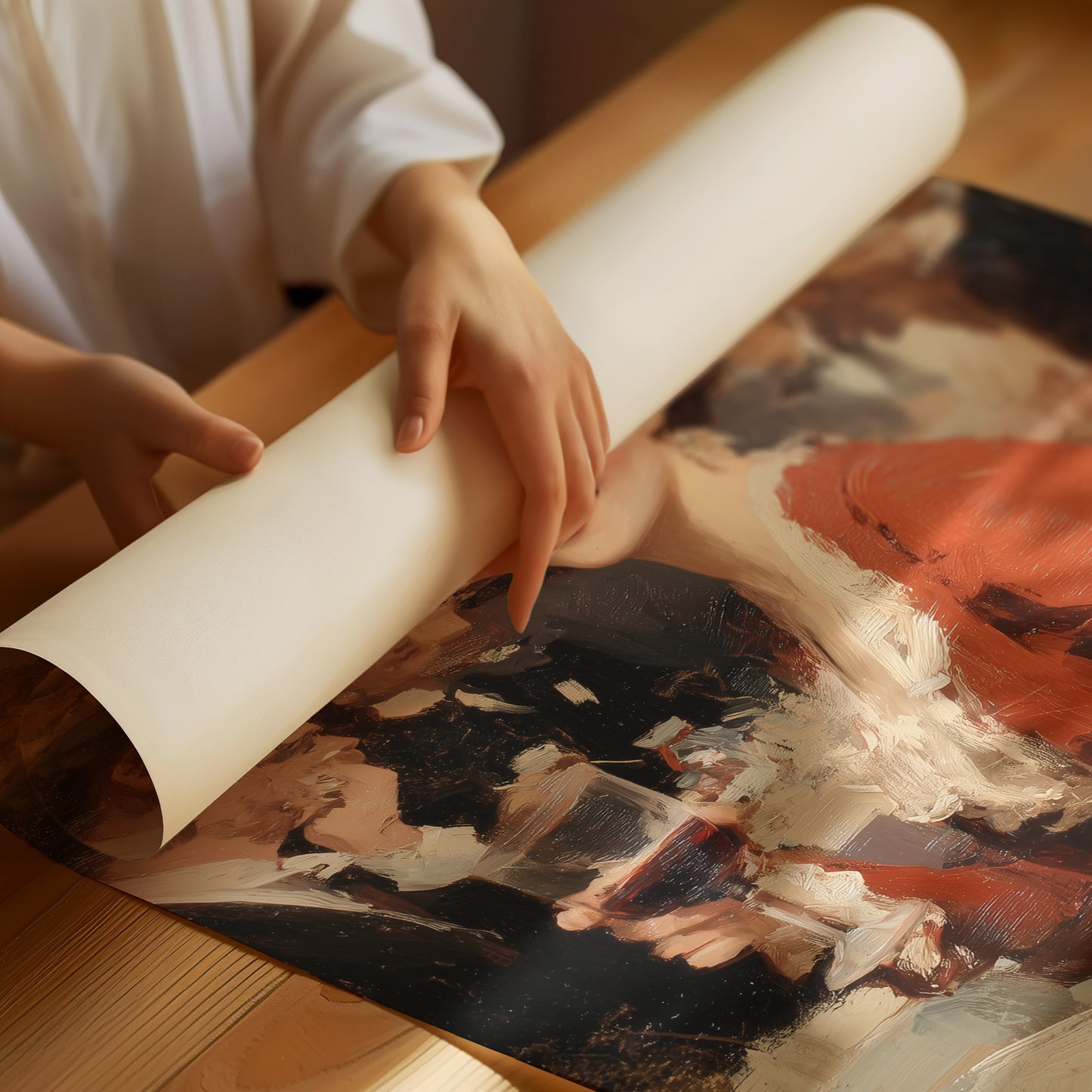 Scarlet Toast Among Society Figures