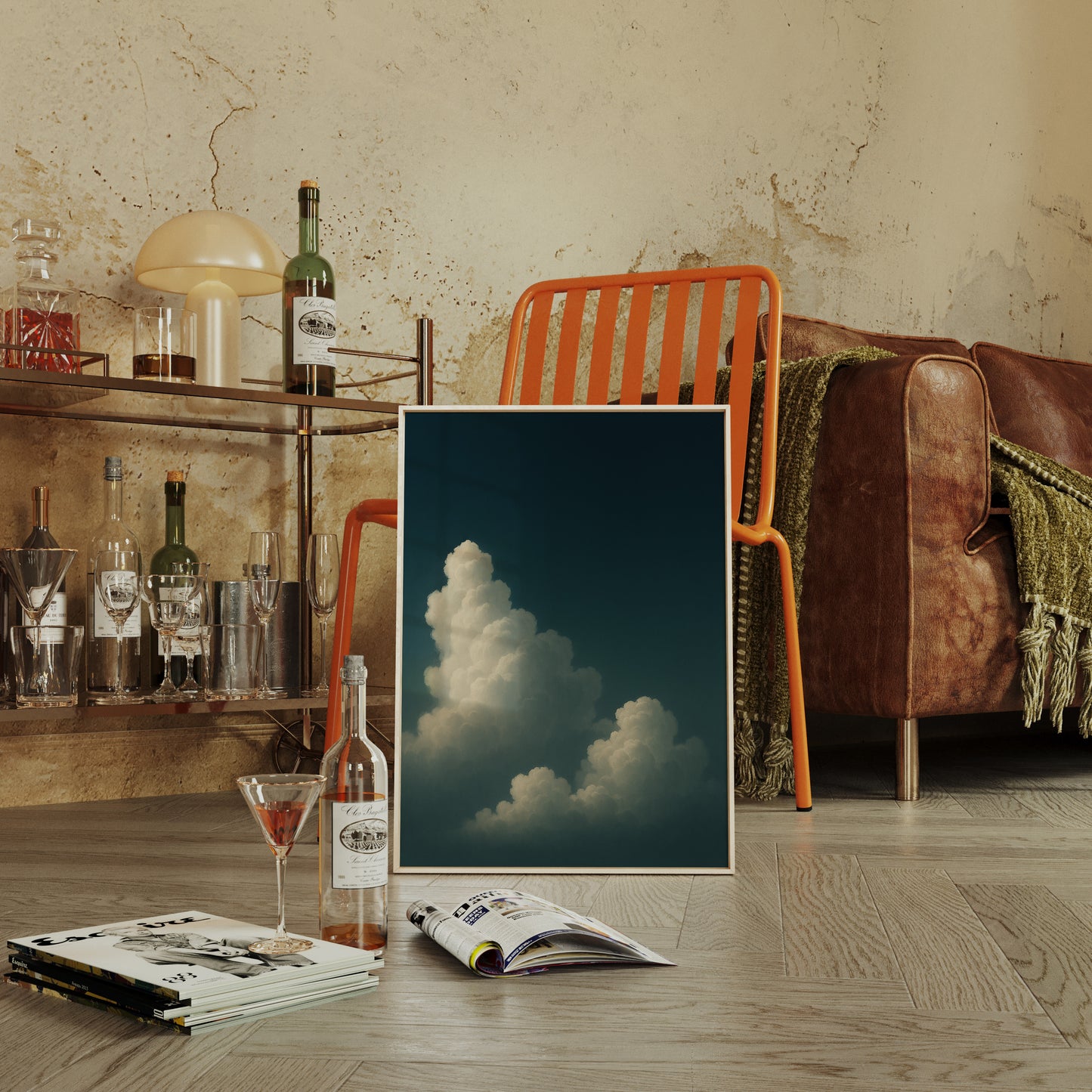 Pillars of Stillness in a Dark Sky