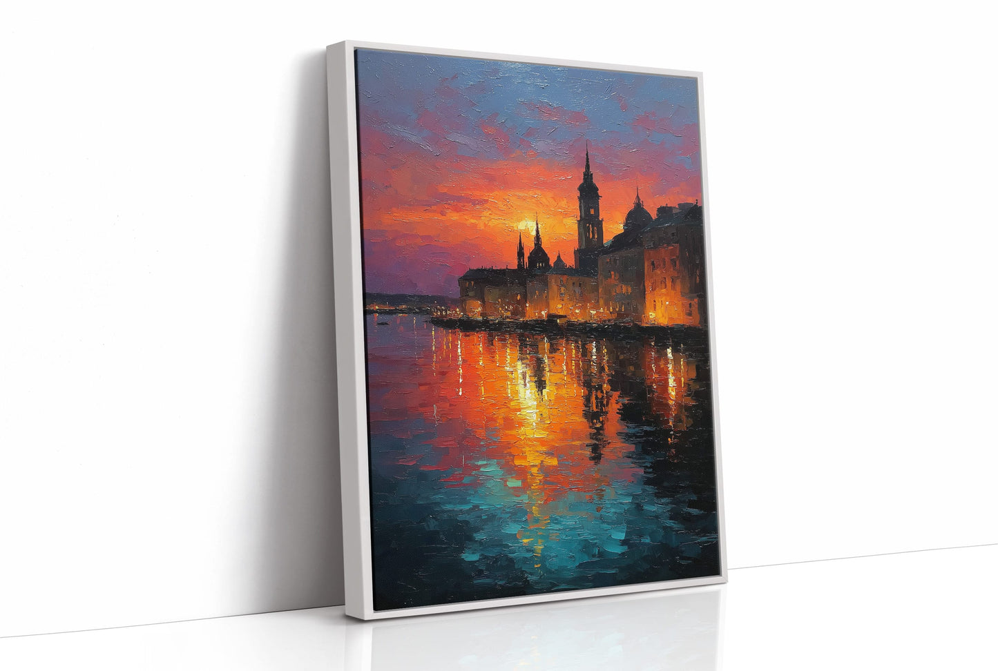 The City That Glows at Dusk
