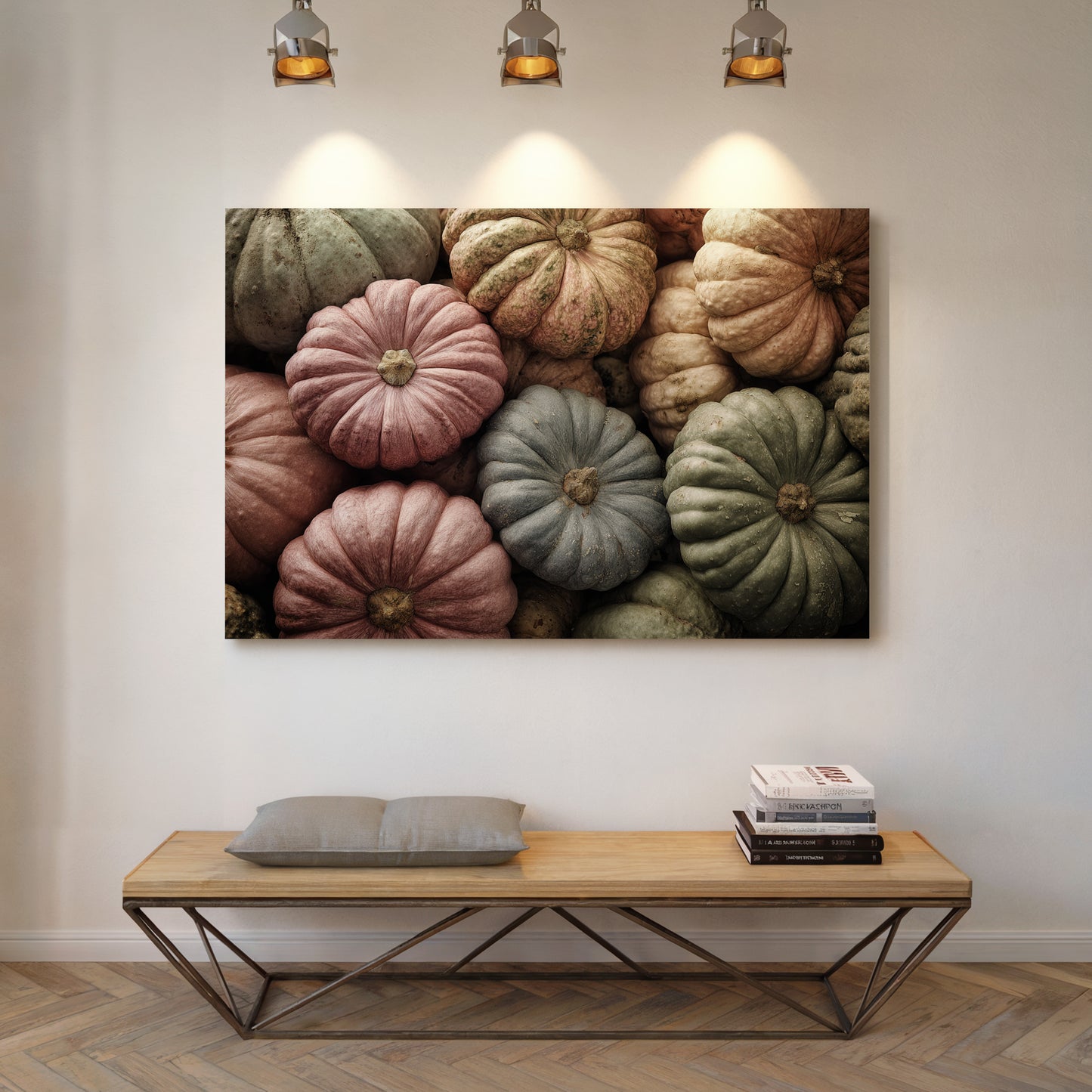 Autumn Gourds Paint October's Canvas