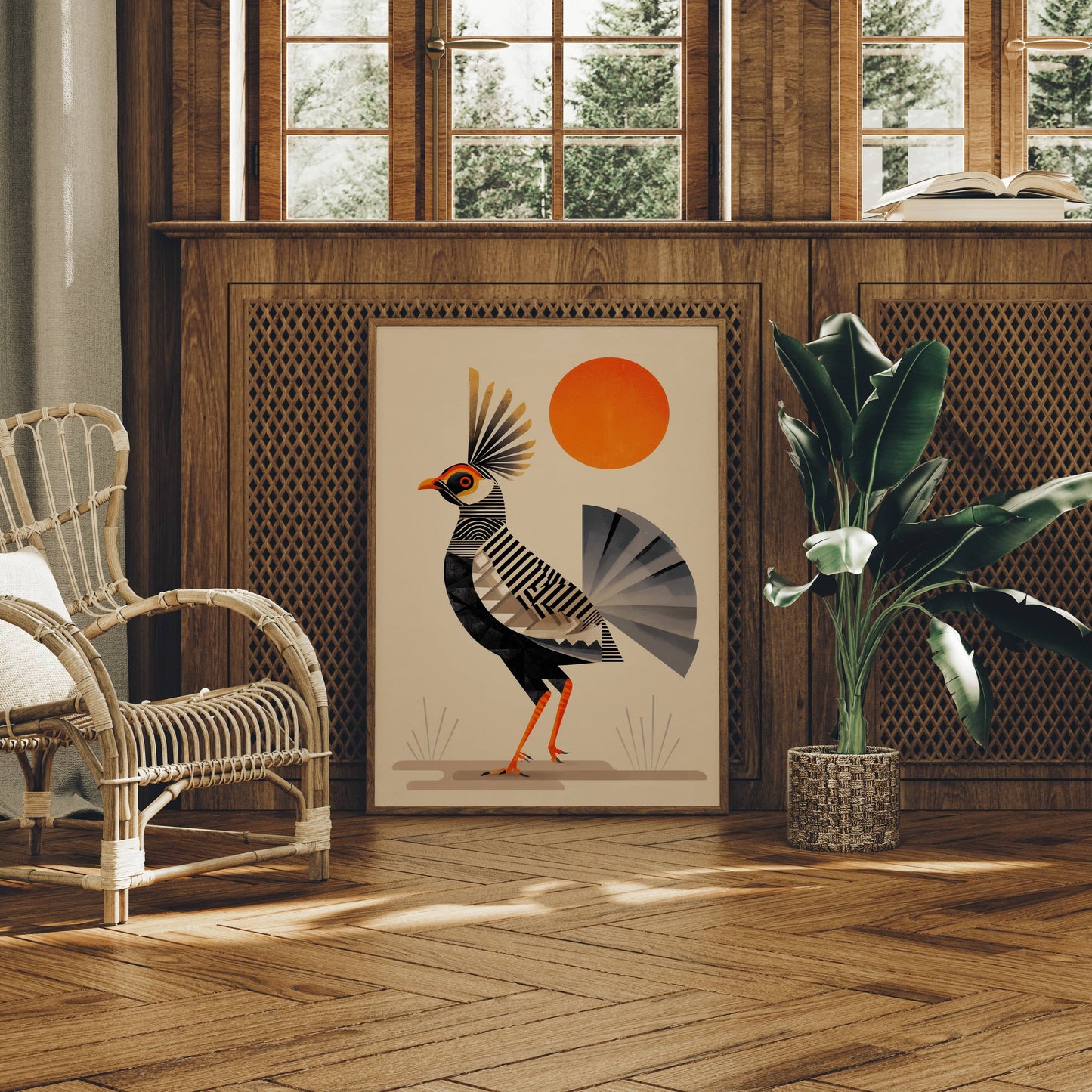 Desert Bird Dances At Dawn