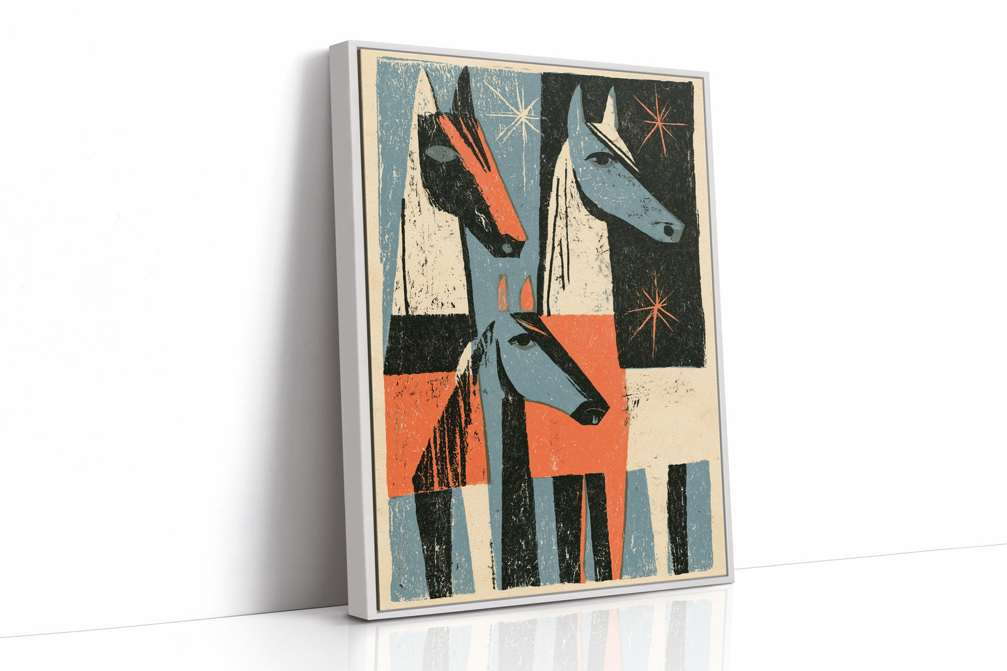Two Horses, Modern Sky