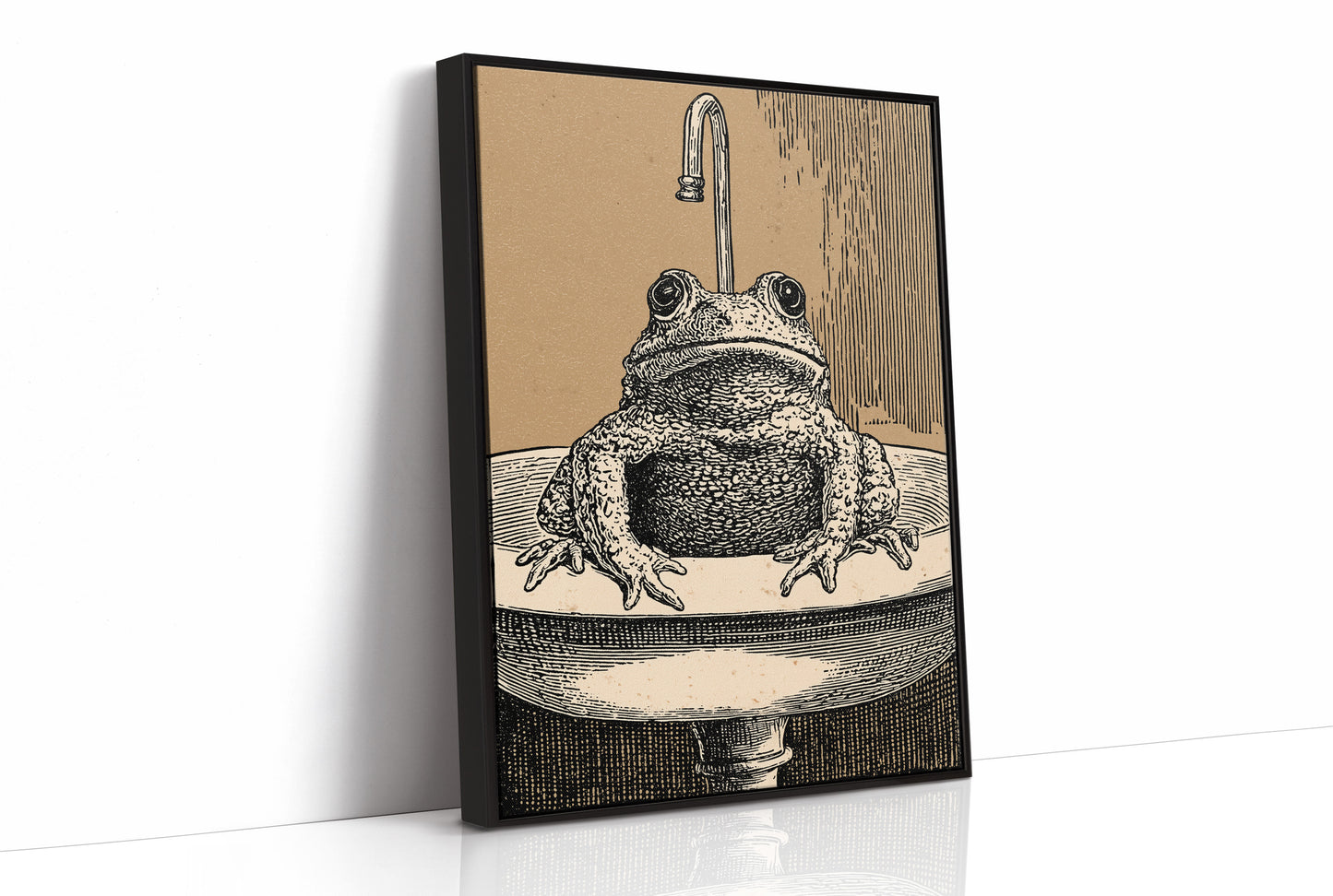 Toad Taking Over The Sink