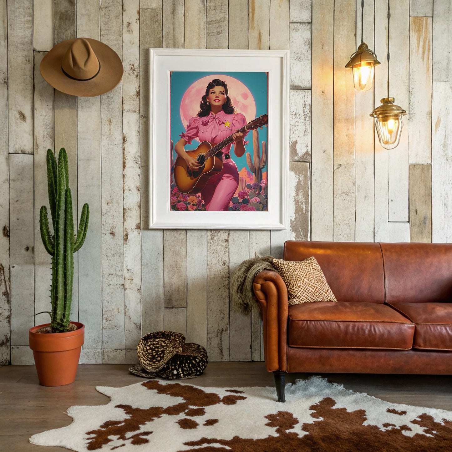 Desert Rose Sings By Moonlight