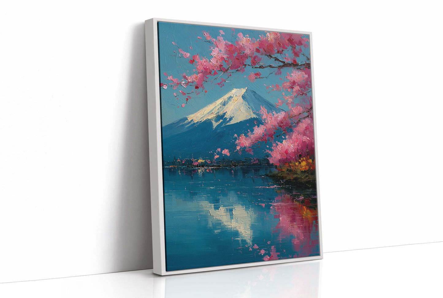 Fuji Holds Still for the Blossoms
