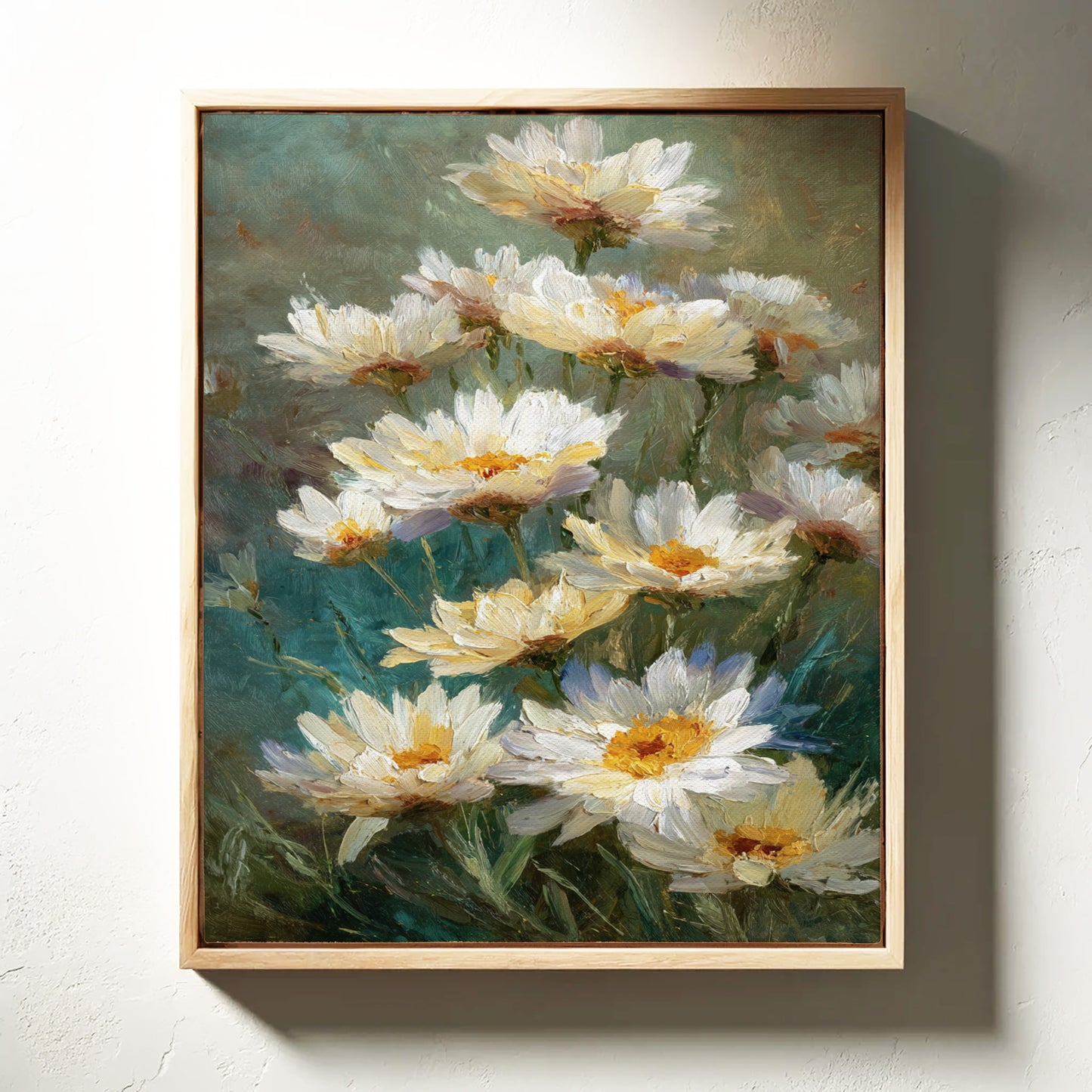 Sunlit Petals in Gentle Breeze