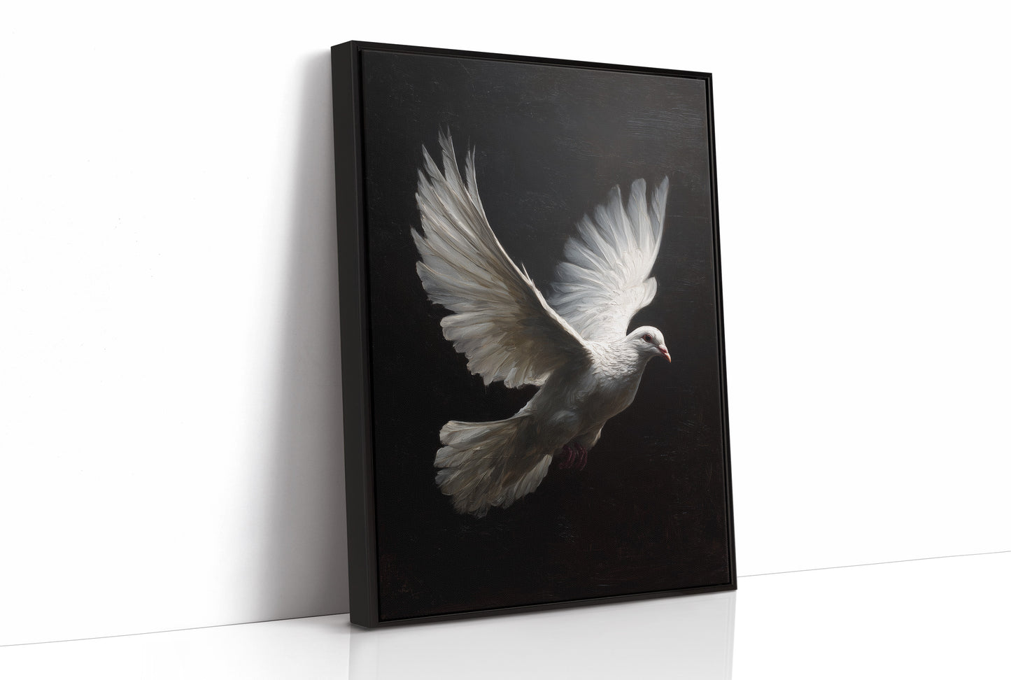 Flight Against Midnight's Canvas