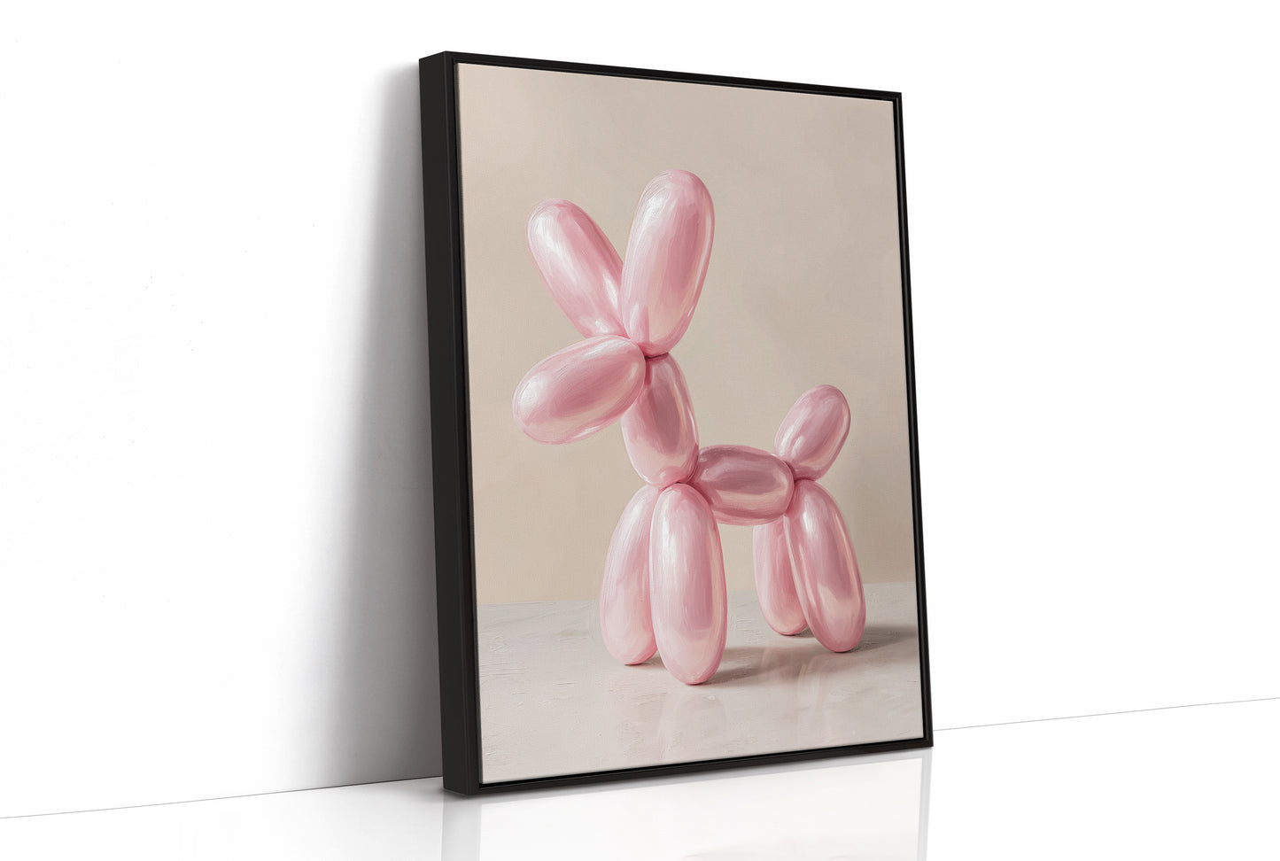 Pink Balloon Pup, Frozen Shine