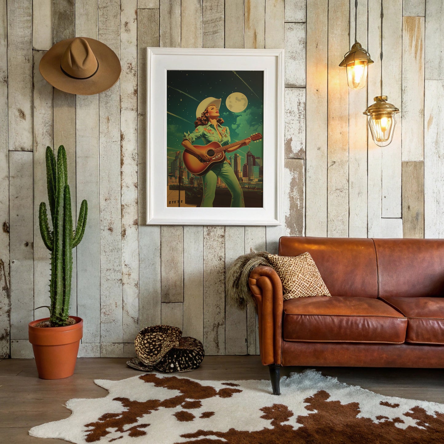 Moonlit Melodies Paint Nashville Green