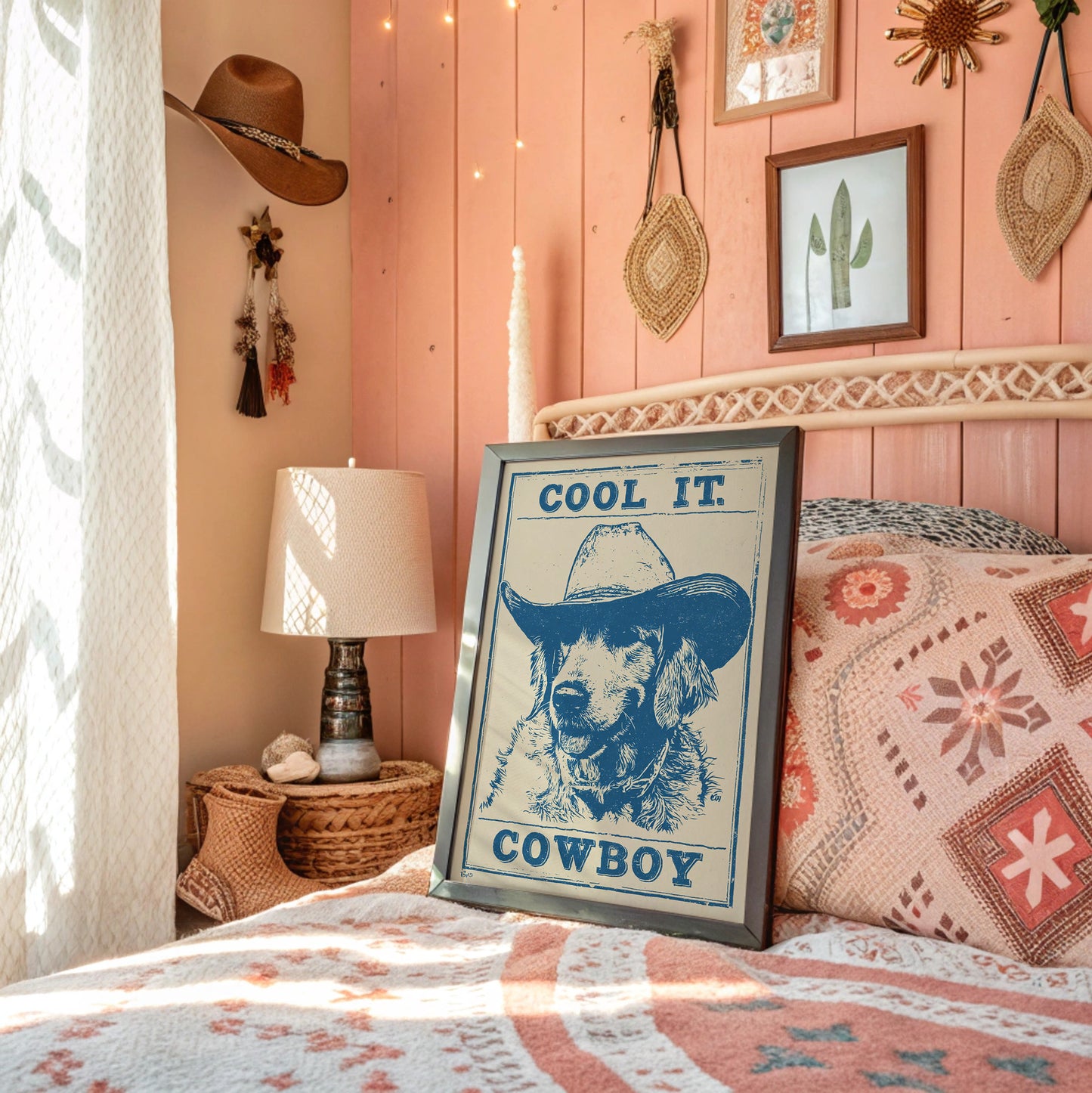 The Canine Cowboy Stands Proud