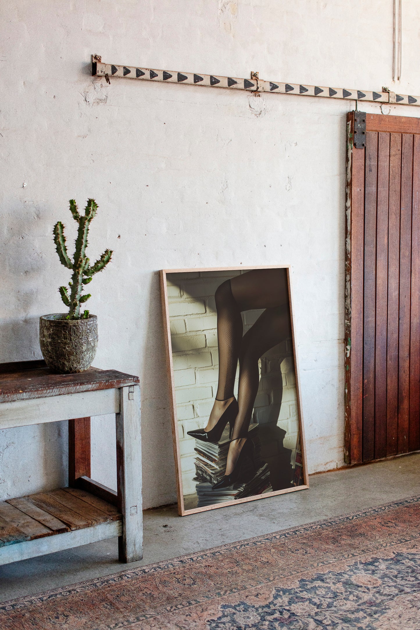 Vinyl Stacks and Velvet Legs