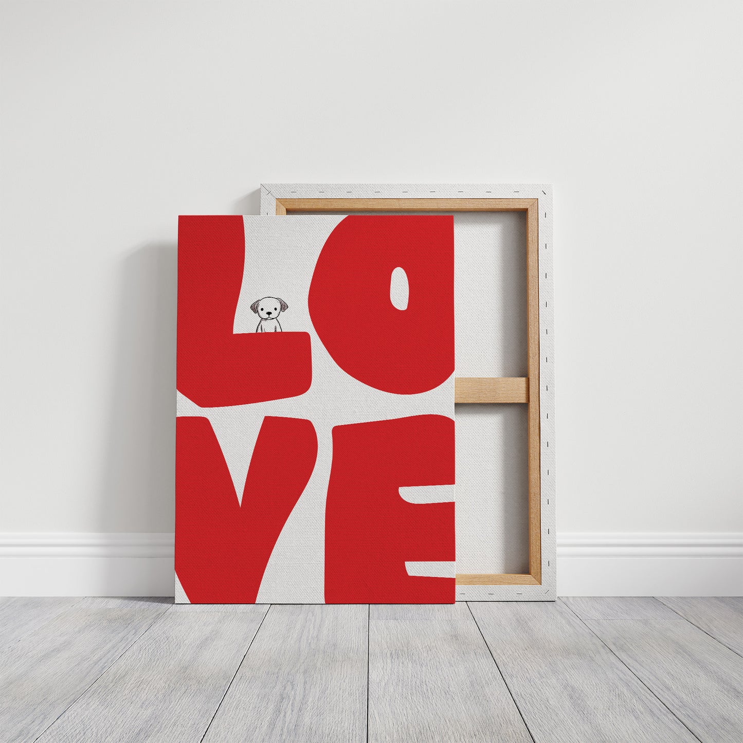 Puppy Love in the Typography of Affection