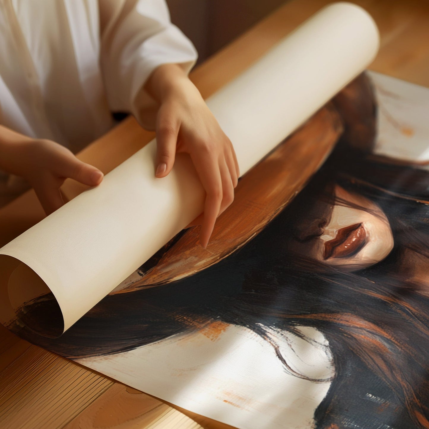 Desert Ember – Western Woman Art