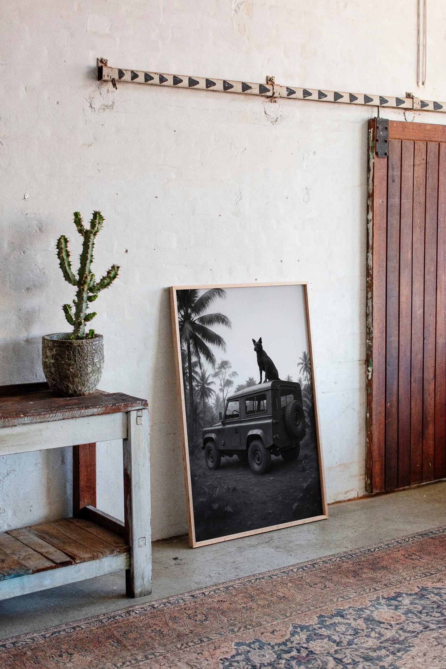 Sentinel Dog on Jungle Rover