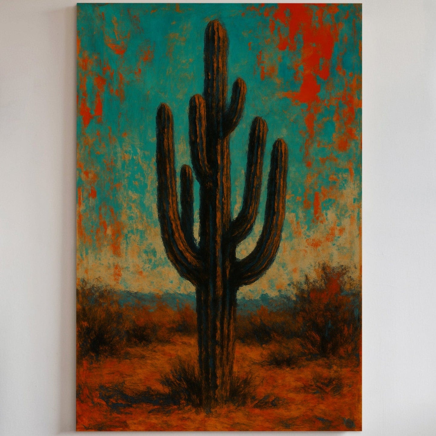 Lone Saguaro