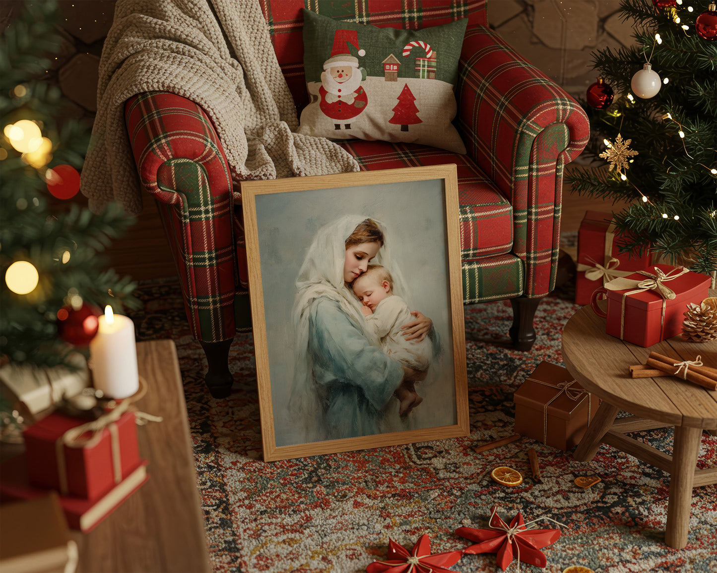 Winter Light Blesses Sacred Moments