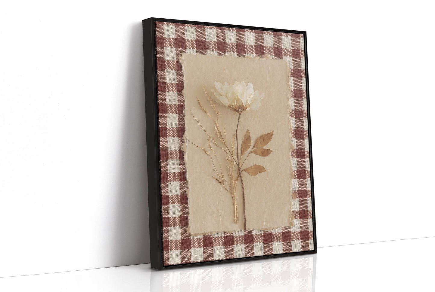 Rustic Botanicals on Gingham