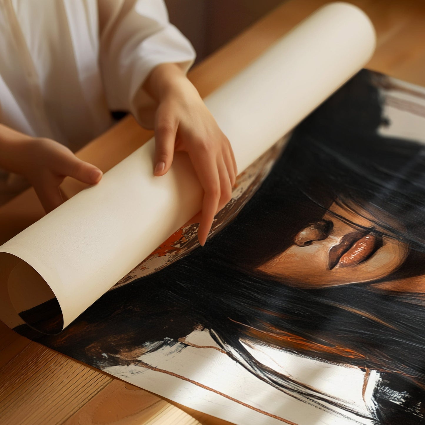 Ember Noir – Western Cowgirl Wall Art