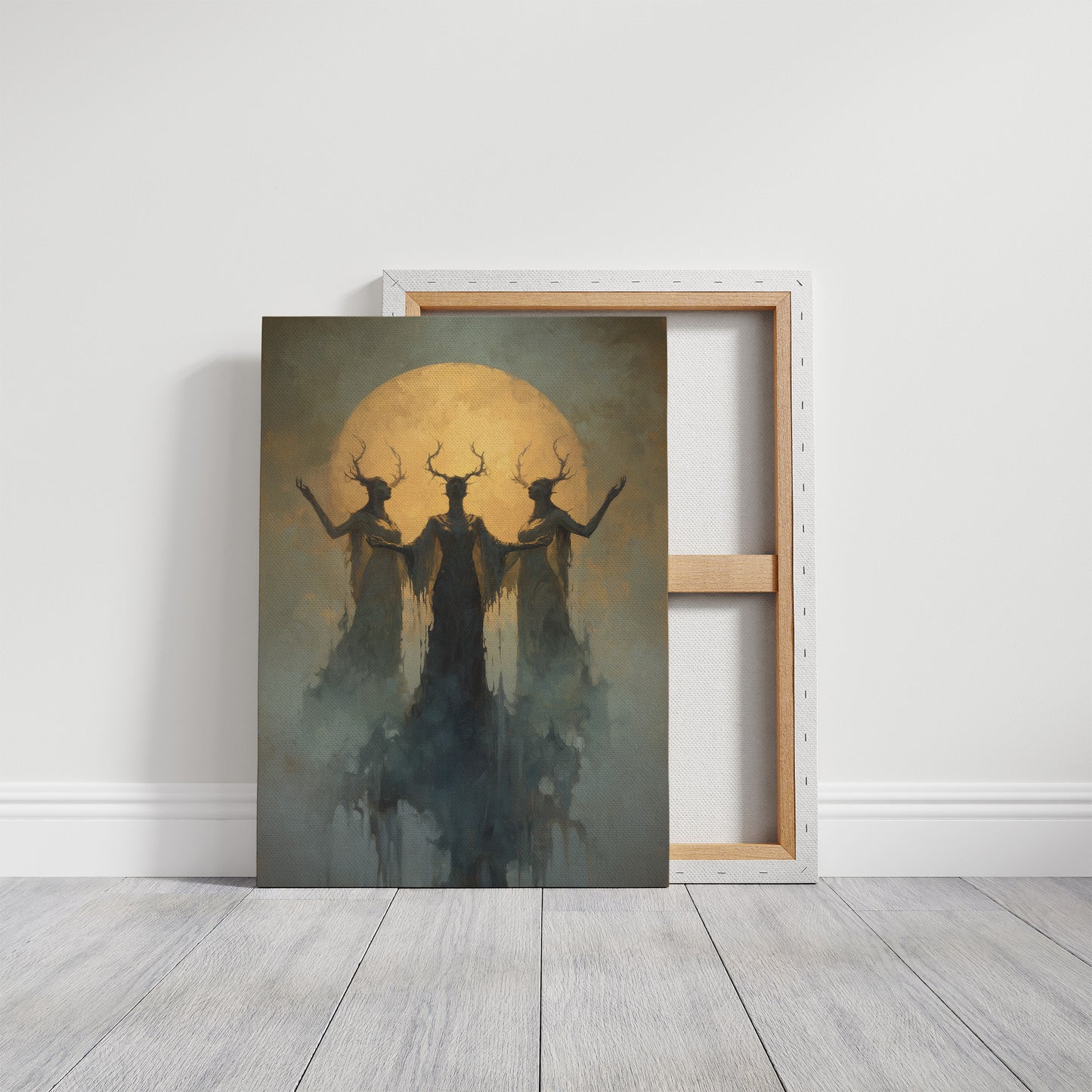 Ancient Rites Under Harvest Moon