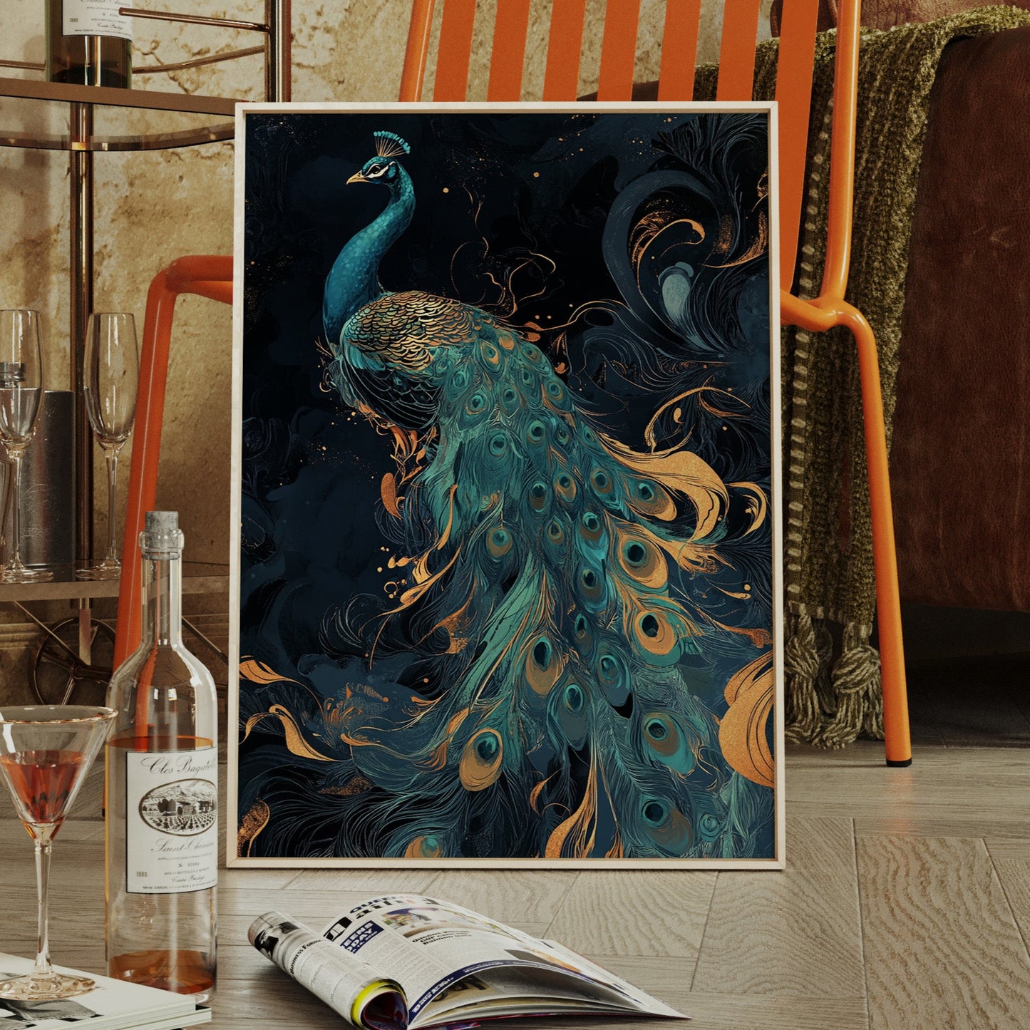 Embers in a Peacock's Wake