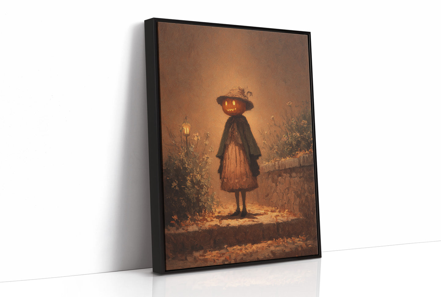 Autumn Sentinel Under Amber Light