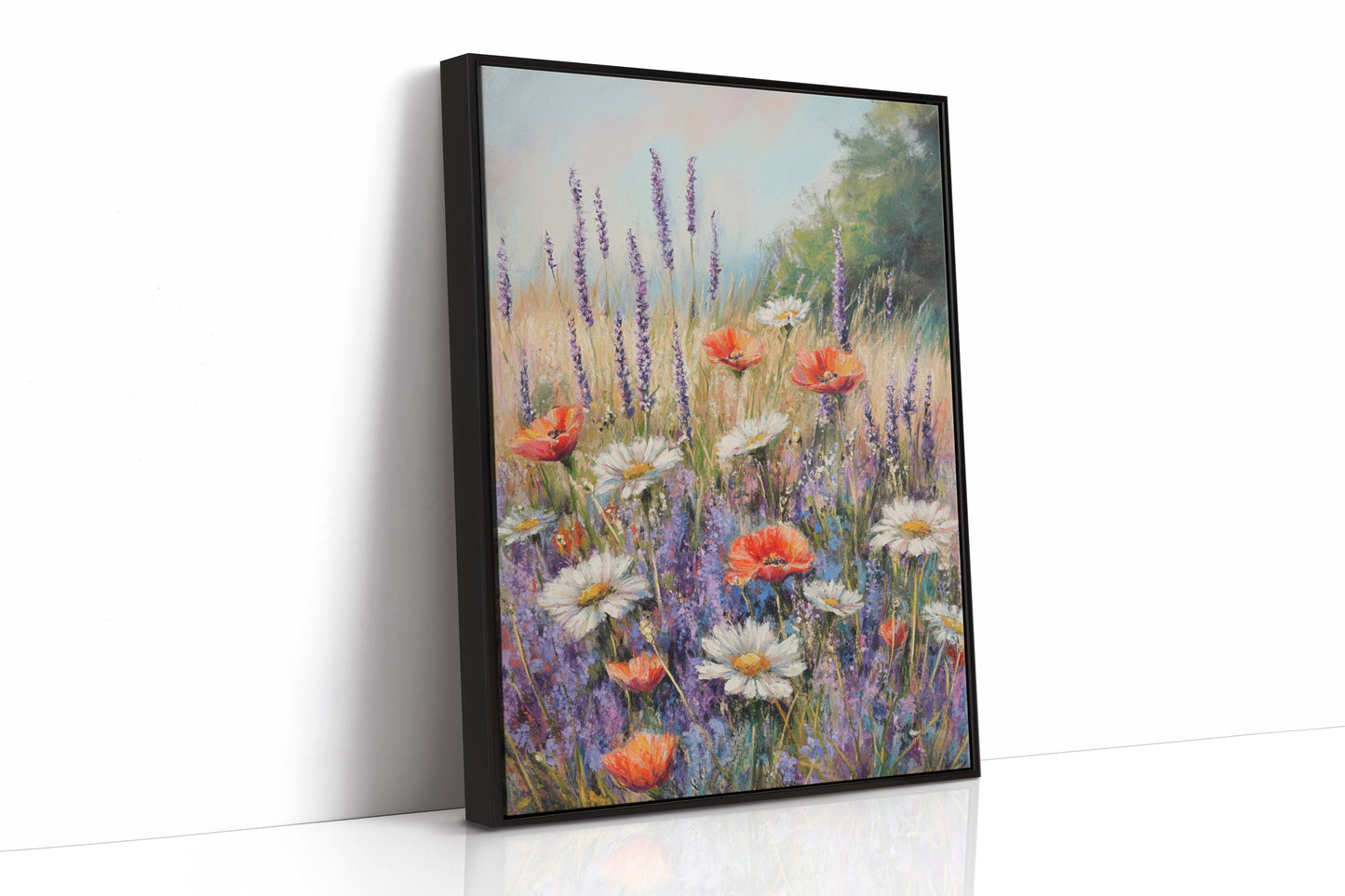 Fields Awash With Colorful Blooms