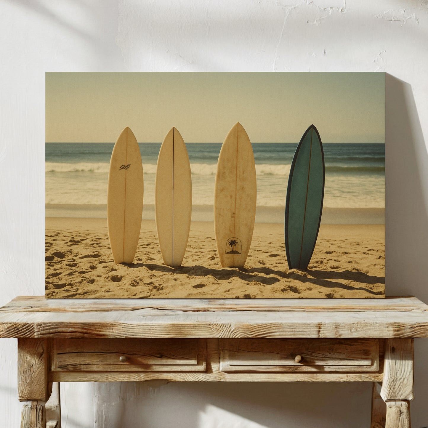 Golden Hour Surfboard Lineup