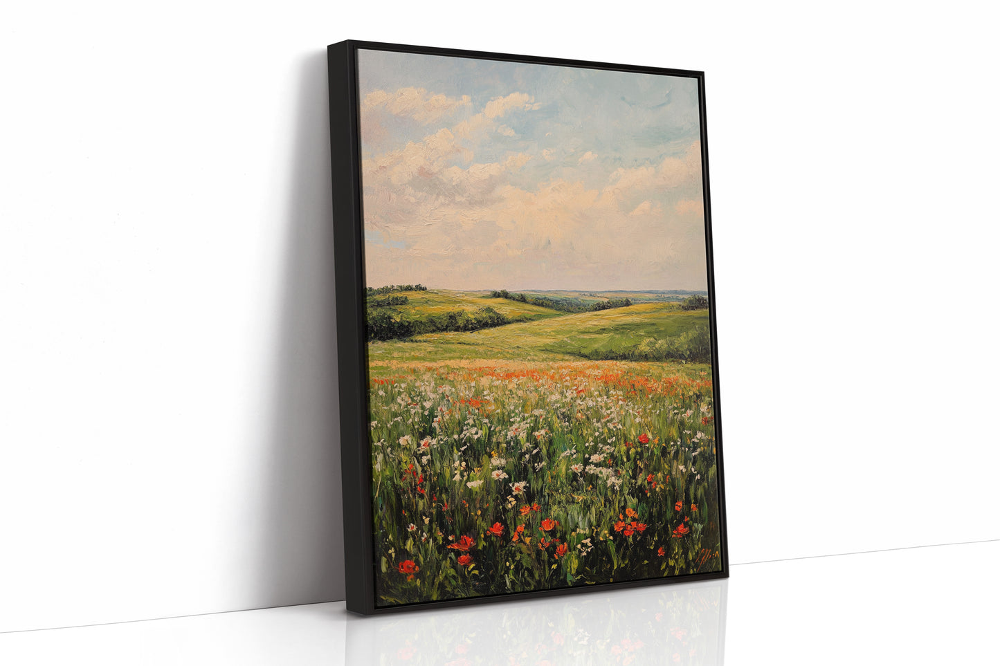 Fields Awash in Colorful Hues