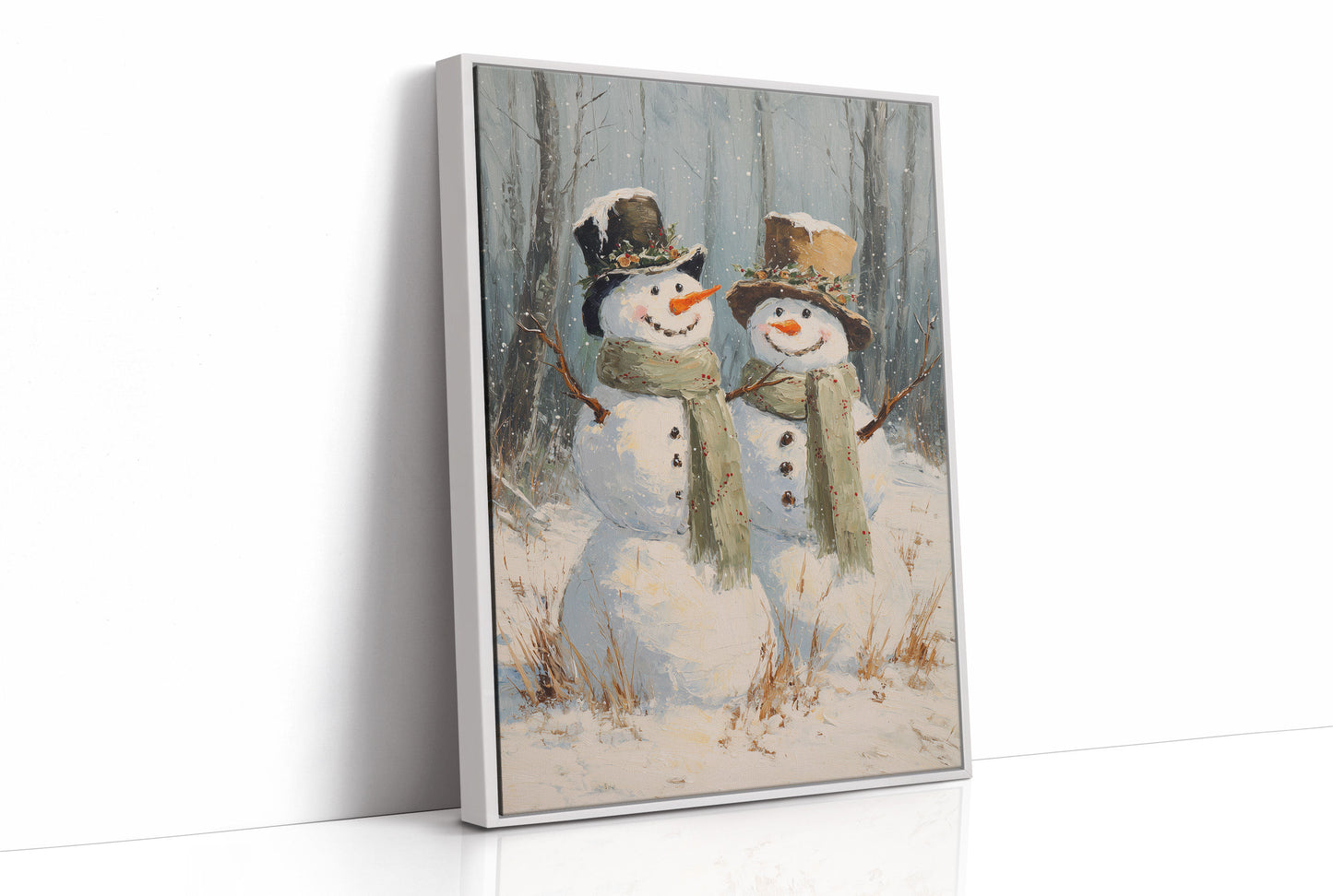 Snow Friends Share Winter's Gentle Song