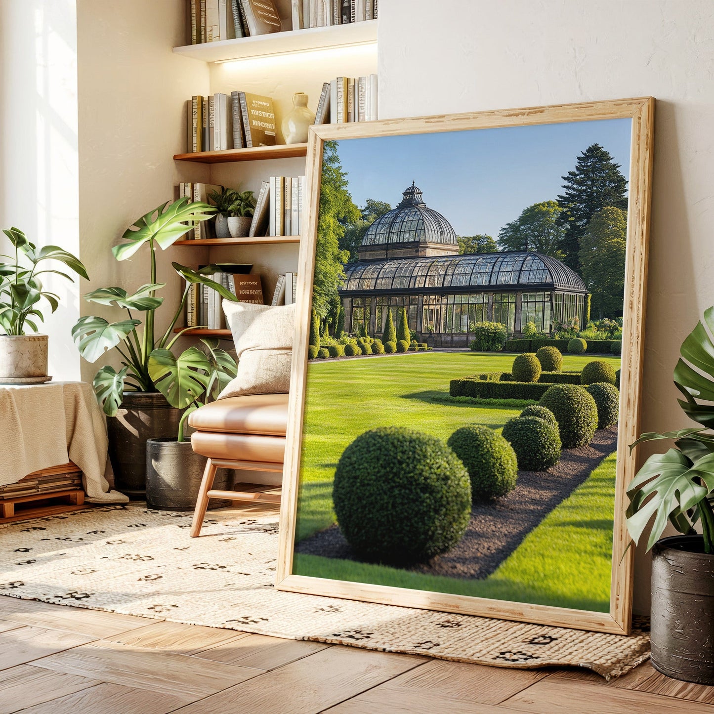 Summer Light Through Victorian Glass